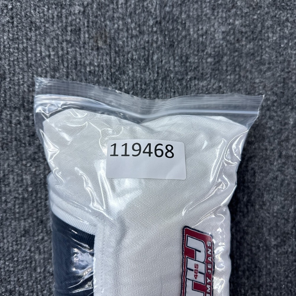 Vintage Tommy Hilfiger Jeans Polo Shirt Mens Size XL Y2K 90s Logo White - Picture 15 of 15